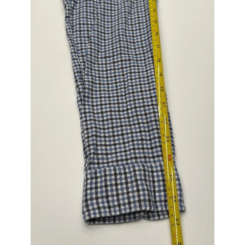 Polo Ralph Lauren Mens XL Blue Micro Check Cotton‎ Button Down Shirt Long Sleeve